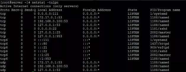 شاهد Open Ports في الوقت الفعلي في Linux