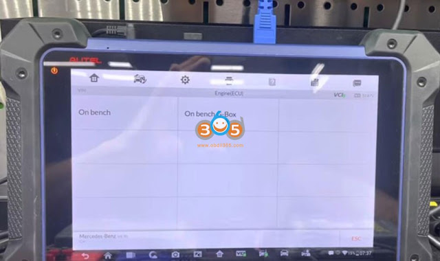 Autel IM608 Clone Mercedes ME9.7 ECU 4