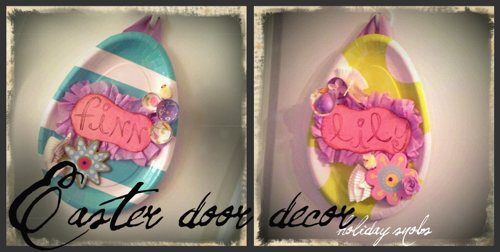 Holiday Snob: Easter Door Decor!