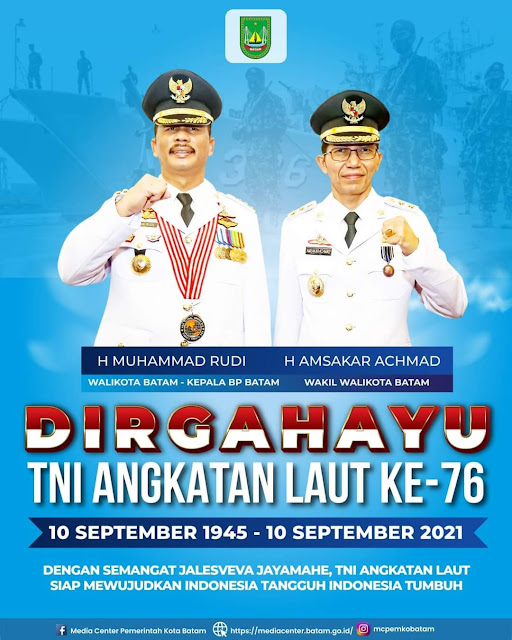 Dirgahayu TNI AL ke 76,  Jalesveva Jayamahe