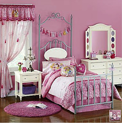 Decoración de Habitación preciosa para Niñas Chicas