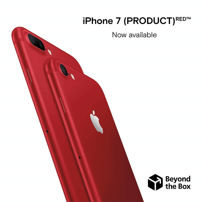 Apple Iphone 7 Product Red Special Edition Now Available At Beyond The Box