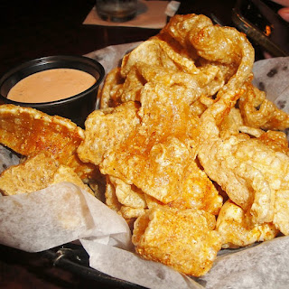 Pork Rinds at Sweet Potatoes