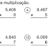 Listas: Multiplicação e Divisão de Números Naturais