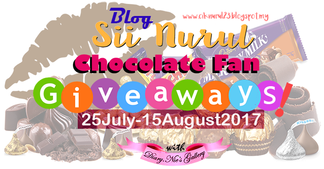 Chocolate Fan Giveaways by Sii Nurul