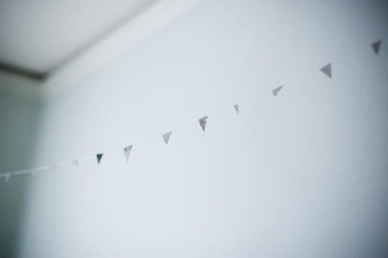 daily paper fix: mini paper garland