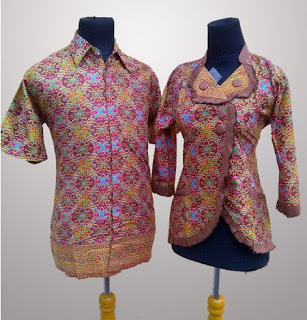 Foto Model Baju Batik Sarimbit Atasan