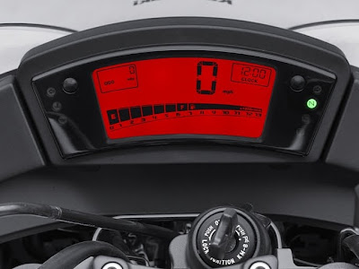 2011 Kawasaki Ninja 650R Dashboard