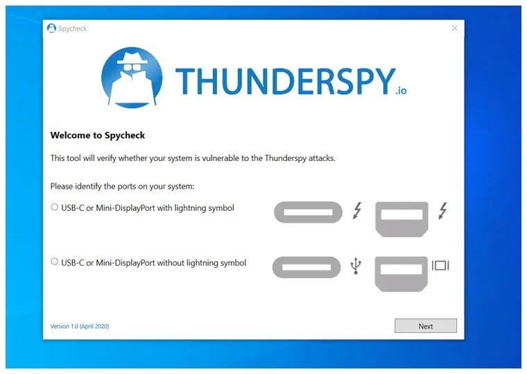 Εξακριβώστε αν ο υπολογιστής σας είναι ευάλωτος στο Thunderspy 