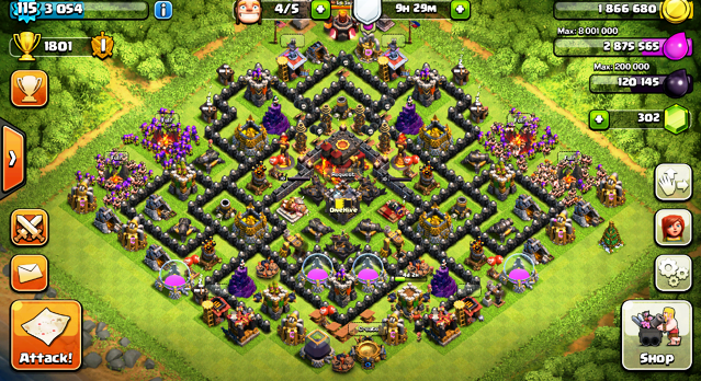 Clash Of Clans (COC) APK Terbaru - Hutan Apk