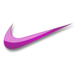 Violet Logo of Nike,