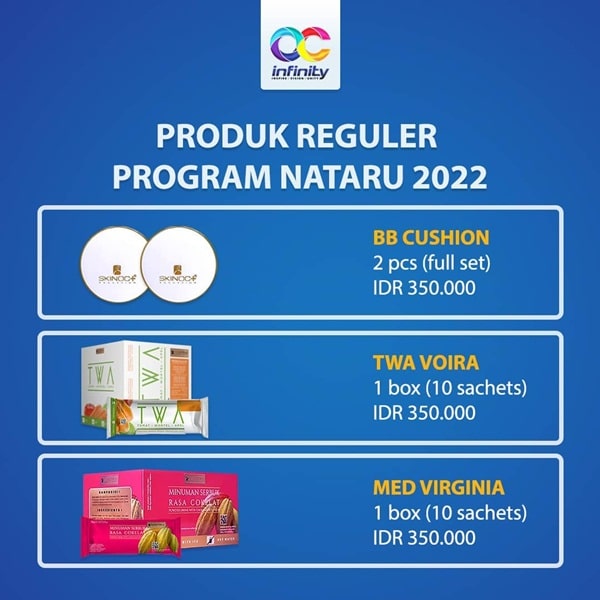 Produk program natal 2021 dan tahun baru 2022