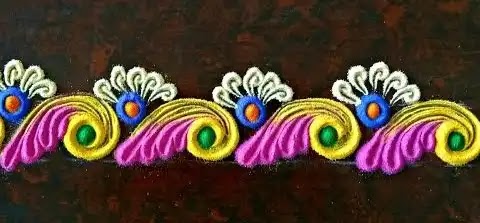 creative border rangoli creative border rangoli you to make at doors