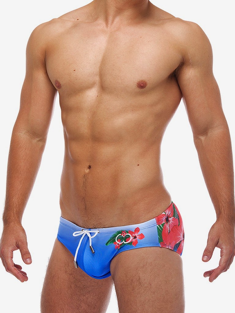 2Eros Honolulu Swim Brief Sky Blue Cool4Guys