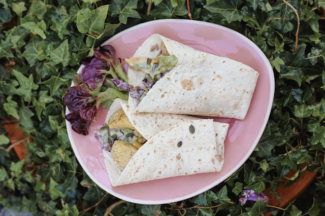 wrap poulet chevre avocat LSDP