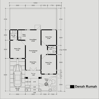  desain rumah minimalis type 70 1 lantai desain denah  jadhomes.com