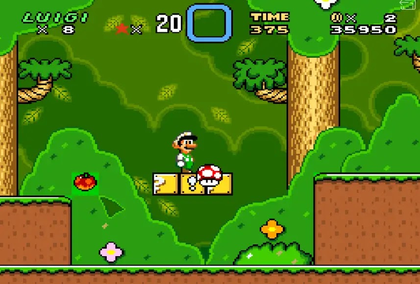 Jogue Super Mario World Advance 2, um jogo de Mario bros