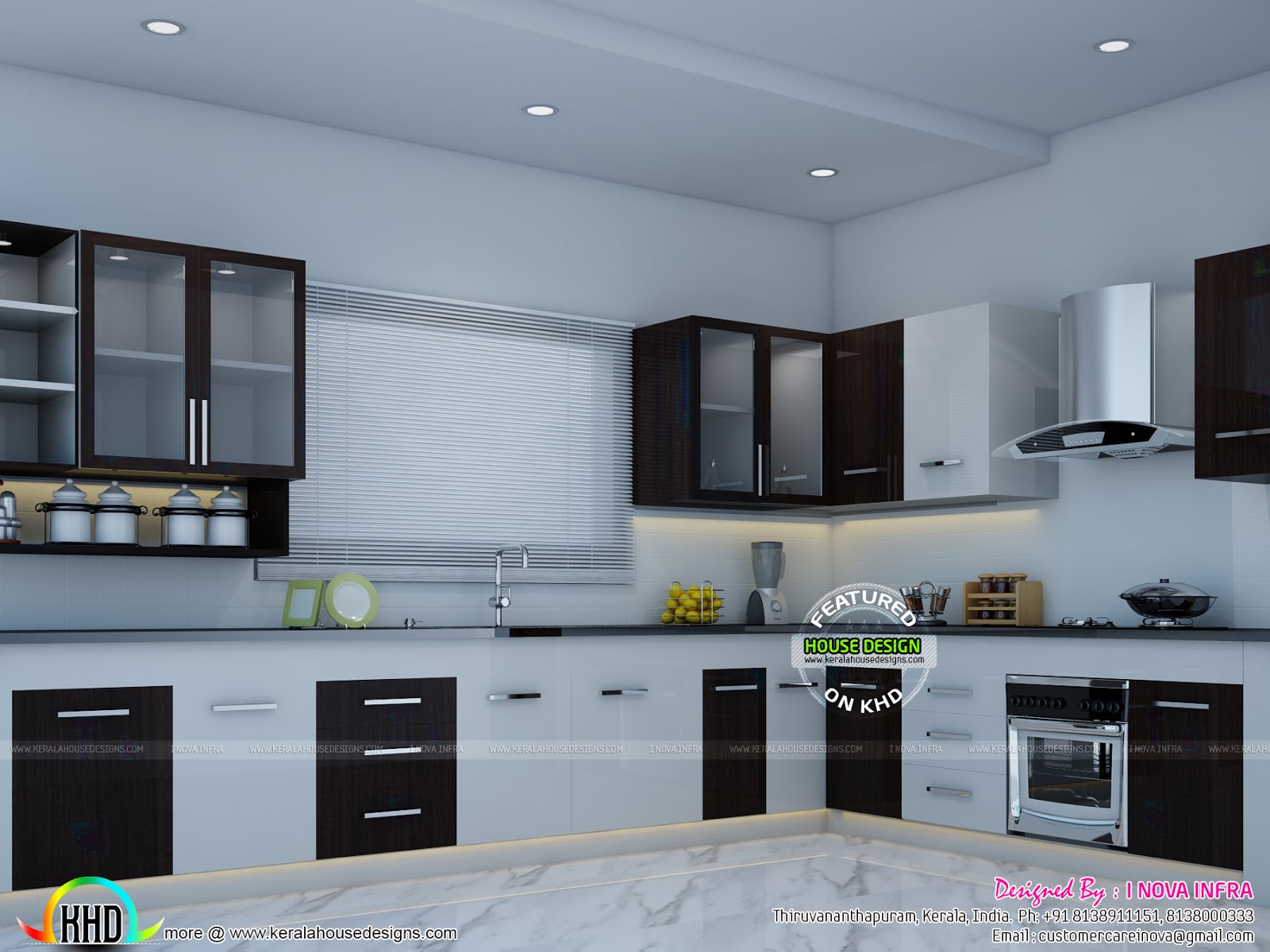 Modular kitchen Kerala Kerala home design and floor 