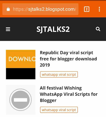 Sjtalks2 blog screenshot