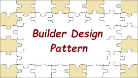 Builder design pattern in java