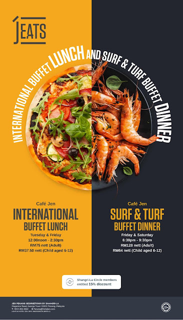 International Buffet Lunch 2023 at JEN Penang Georgetown by Shangri-La