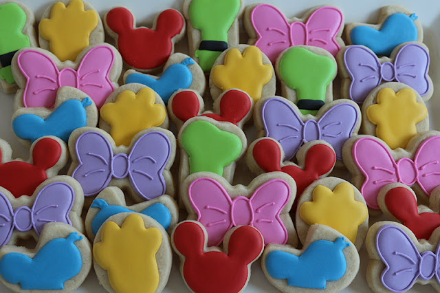 Mickey mouse clubhouse cookies