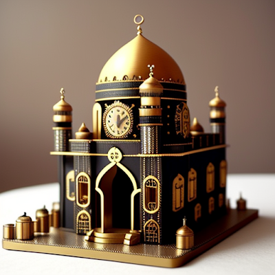 Steampunk Mosque Miniature 3D amazingwallpapersa blogspot com (8)