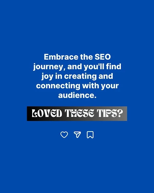 embrace the SEO journey