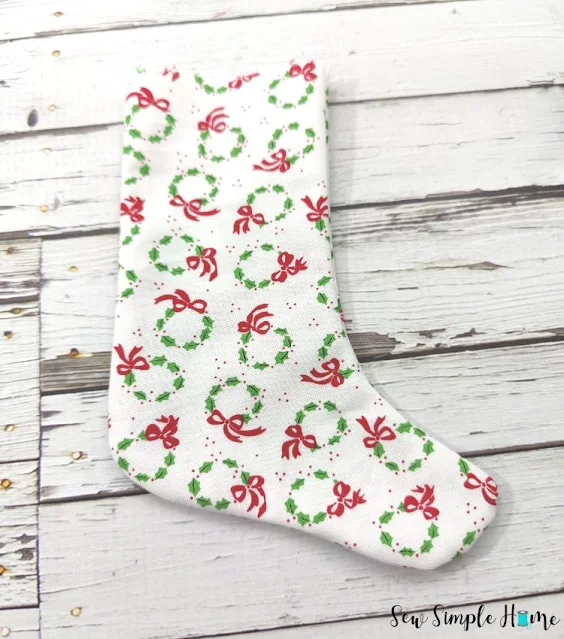 mini stocking sewing pattern