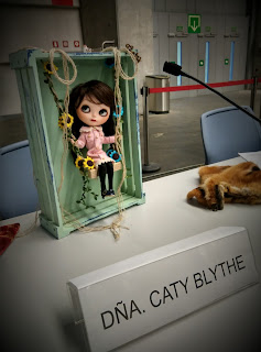 Caty Blythe de Silmariñecas en el Desembalaje Bilbao