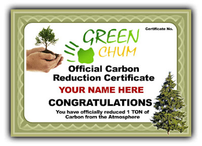 Green Chum - Carbon Reduction Certificates