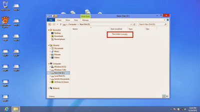 Learn how to disable show or don't show hidden files and folders in windows 8 step19