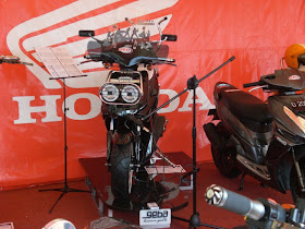 honda beat bandung winshield