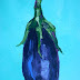 Eggplant Beautiful, Contemporary Still Life by AZ Artist Amy Whitehouse