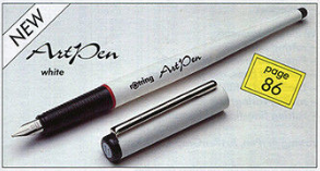 white artpen newstock