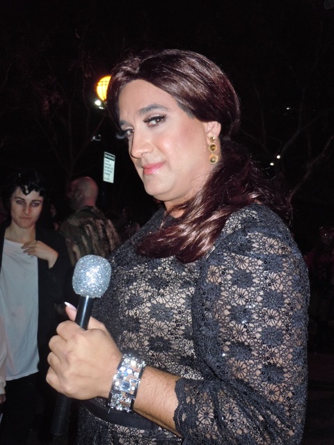 Adele costume WEHO Halloween Carnaval 2011