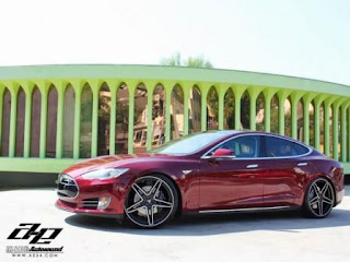 Tesla Model S electric sports sedan