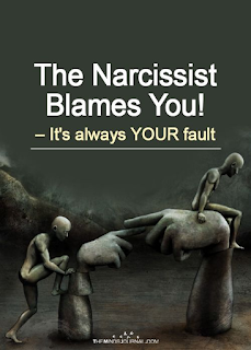 The Narcissists blames you