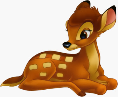 Bambi wallpaper on computer 