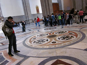 Marble floor of the Duomo of Florence