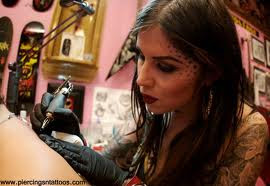 kat von d face tattoos design