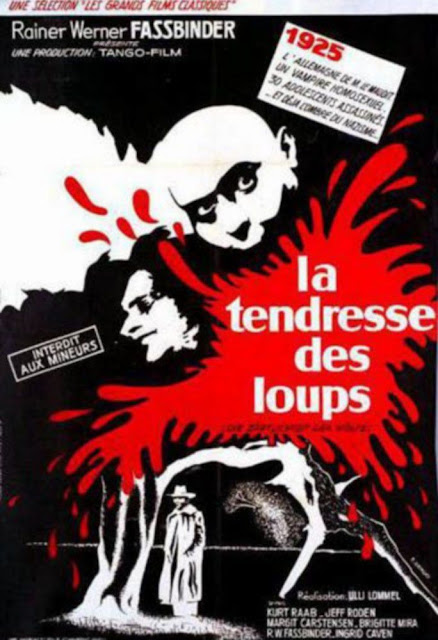 Affice du film La Tendresse des loups de Ulli Lommel réalisé en 1973