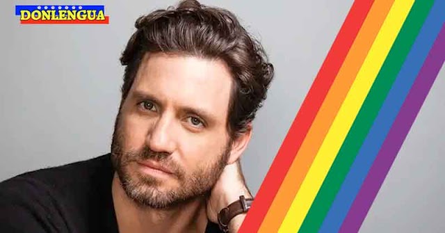 Edgar Ramírez se unió a la celebración del Mes del Orgullo Gay