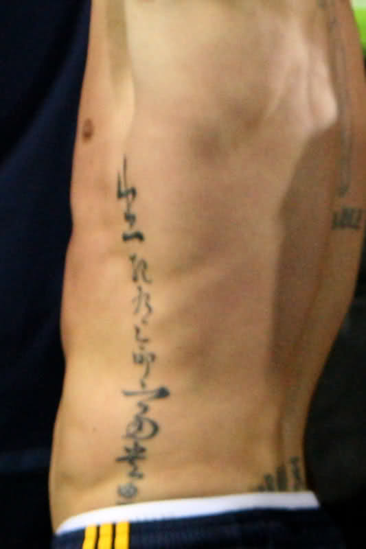David Beckham Tattoo beckham tattoo