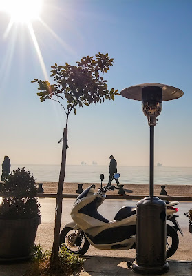 View from local cafe - Thessaloniki