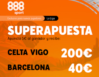 Superapuesta 888sport Celta v Barcelona 27-6-2020