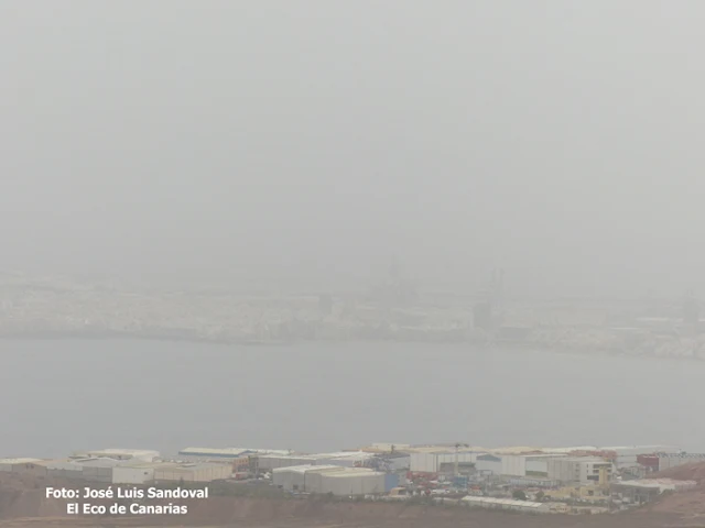 Calor, calima y viento, Gran Canaria 13 agosto 