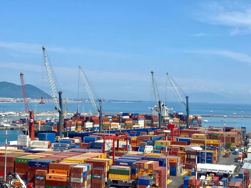In crescita del 9% il traffico dei contenitori nel porto di Salerno