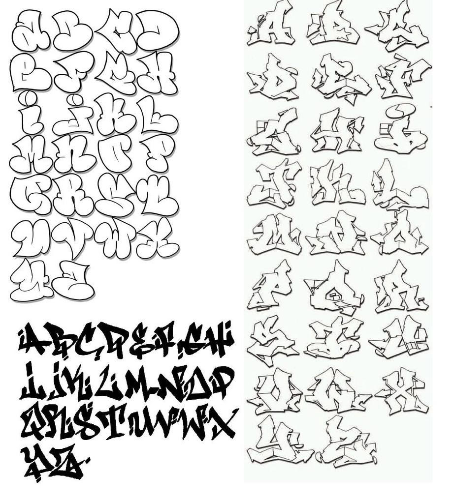 Graffiti Alphabet 