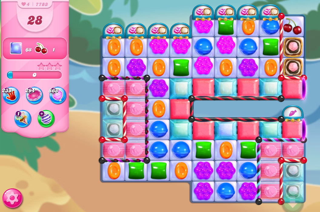 Candy Crush Saga level 7783